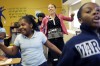 Sr. Sarah Heger at Marian Middle School