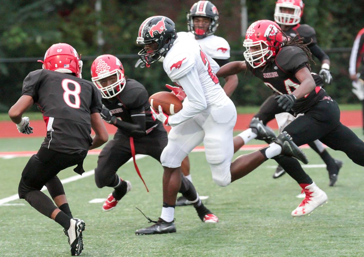 Parkway Central uses quick start to down Jennings | High School Football | stltoday.com Parkway Central uses quick start to down Jennings | High School Football | stltoday.com