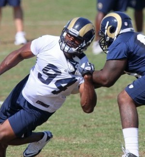 New Rams staff expects big things from DE Quinn