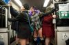 All aboard for the No-Pants MetroLink Ride