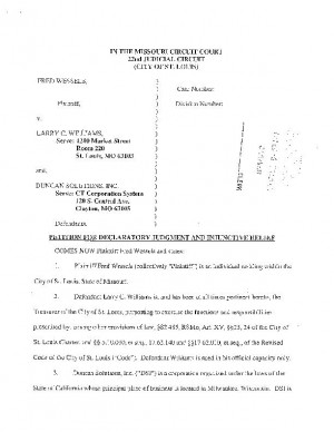 Wessels' sues Williams