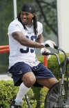 The St. Louis Rams held an Organized Team Activity practice session Russell Training Center in Earth City, Mo.
