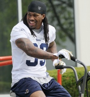 The St. Louis Rams held an Organized Team Activity practice session Russell Training Center in Earth City, Mo.