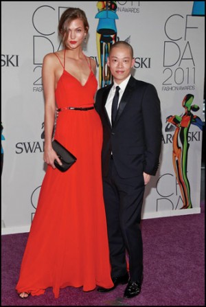 Top model Karlie Kloss and top designer Jason Wu team up