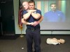 Heimlich maneuver demonstration