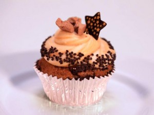 Banana Toffee Cupcake