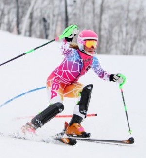 Abigail Murer Skiing 