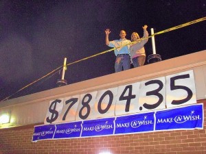 Hollenbeck principals spend night on the roof for a good cause  