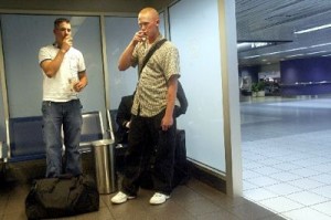 Smoking lounge