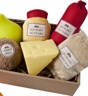 Meat and cheese pet set