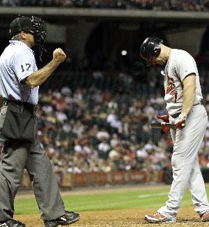 Holliday whiffs