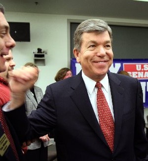 Missouri's Roy Blunt, campaigning for office