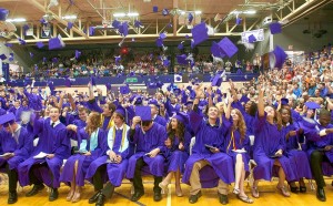 A snapshot of the Collinsville High School's graduating class  