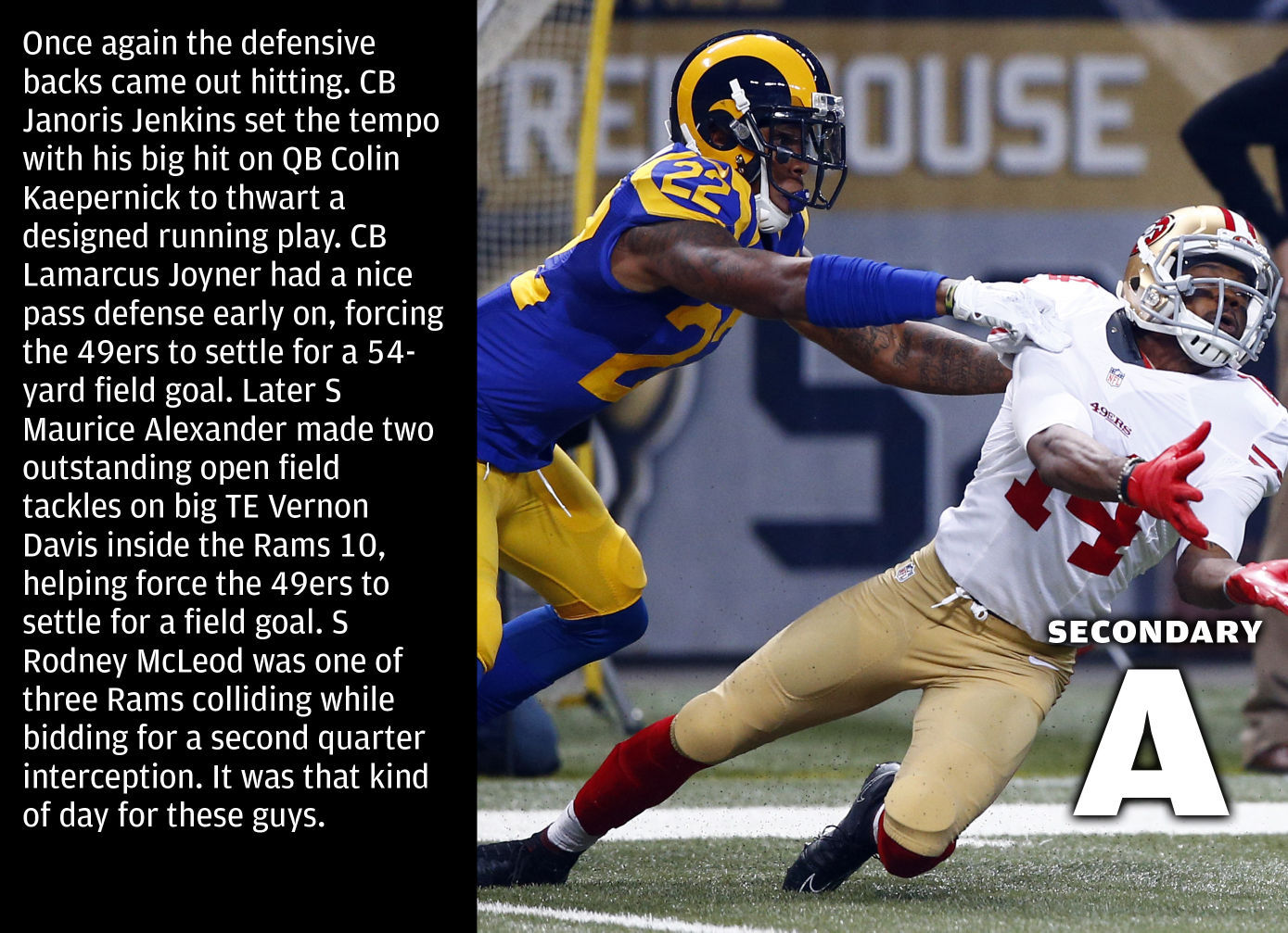 Report Card: Rams Vs. 49ers | NFL | Stltoday.com