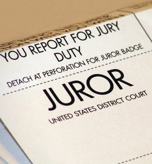 Jury duty graphic