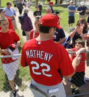 Matheny Cardinals Spring Training