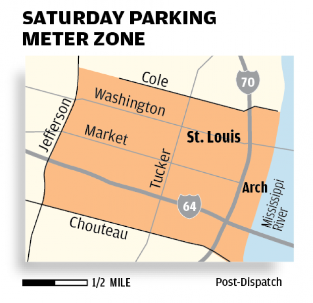 No more free Saturdays on downtown St. Louis parking meters News