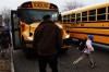 No injuries when shot fired at school bus