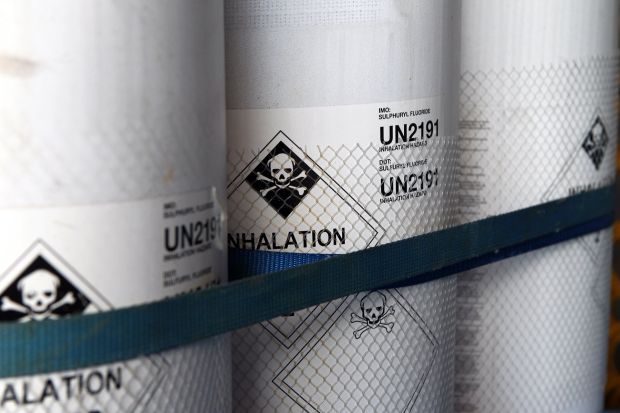 St. Charles house is covered to eliminate spiders