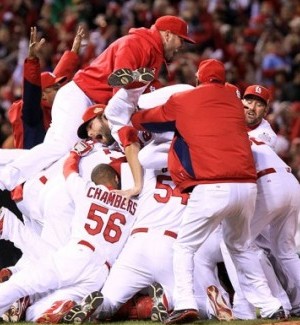 Cardinals celebrate World Series