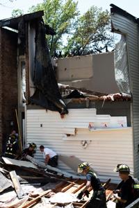 Four-alarm fire damages Spanish Lake apartment building