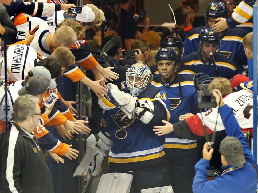 Blues win preseason opener against Columbus 7-3