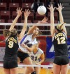 IHSA State Volleyball Class 2A Semifinals Palos Heights Chicago Christian vs Breese Central (11-11-11)