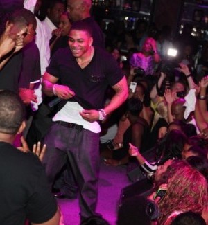 Nelly at Home nightclub