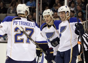 Matt D'Agostini, Alex Pietrangelo, Alexander Steen