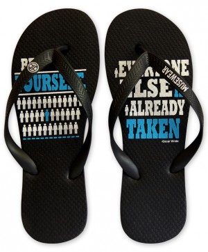 Clever flip flops that fight flaky stereotype