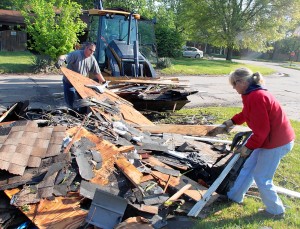 Storm cleanup