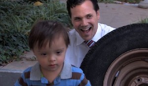 Samuel Loudon with father John, a former State Senator