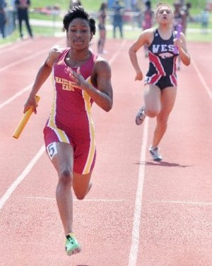 Hazelwood East's Valentine breaks 100 record at Kansas Relays