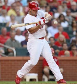 Holliday drives in a run vs. Dodgers