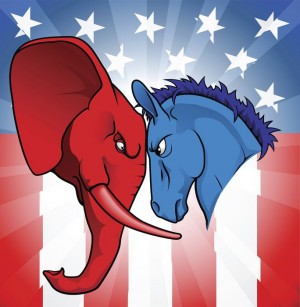 Democrats vs. Republicans 