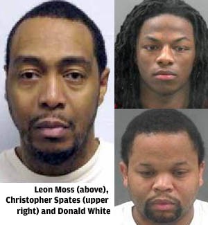Leon Moss, Christopher Spates, Donald White