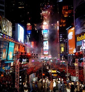 New Year's Eve at Times Square