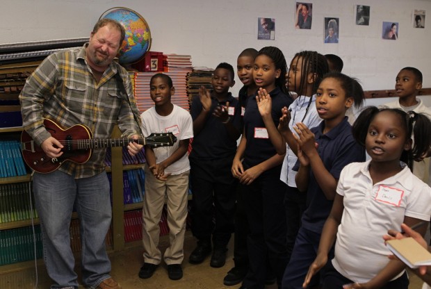 Odie Blackmon at Garfield Elementary