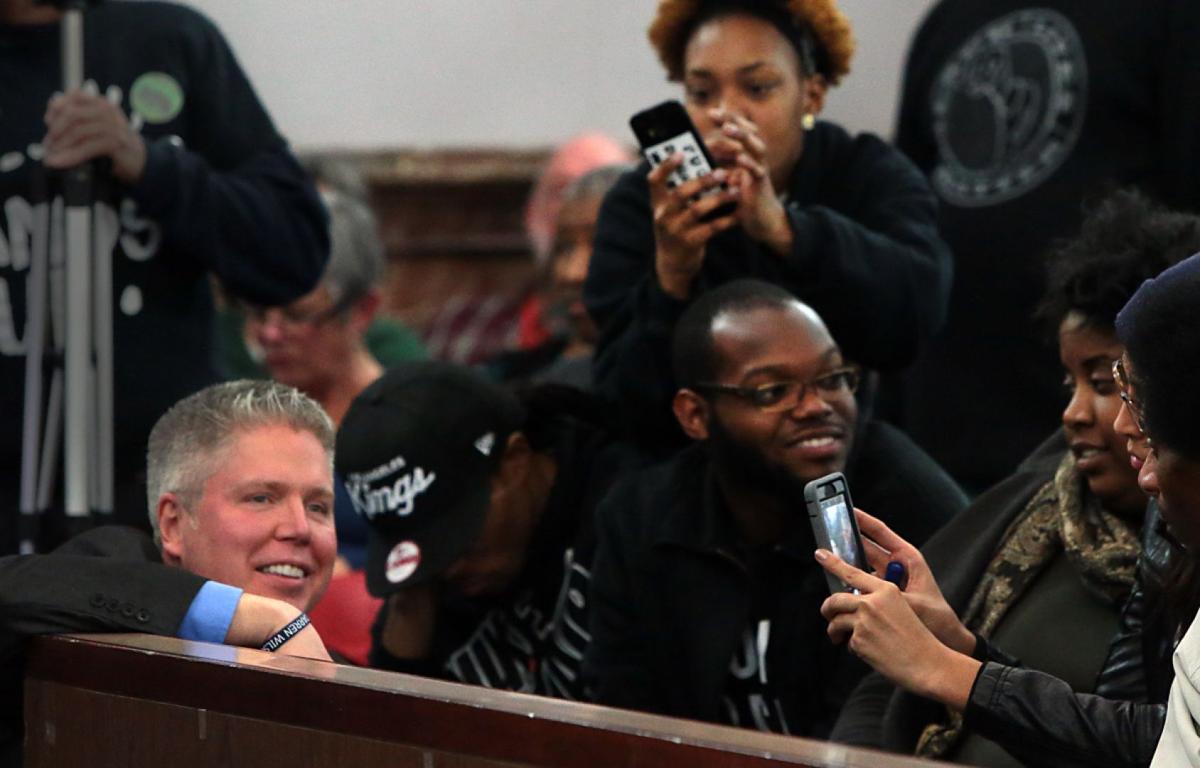 Proposed civilian oversight review board draws crowd to City Halll