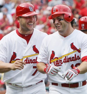 Matt Holliday and Lance Berkman