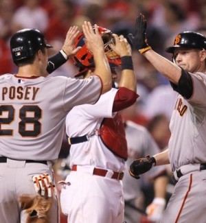 Huff buries the Cardinals