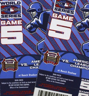 World Series tickets