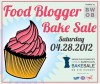 Bloggers bake sale is Saturday