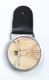 Vitruvian Man buckle