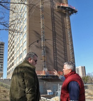 Renovation continues on Council Tower