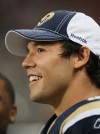 Bradford on the sidelines