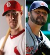 Cardinals Ryan Ludwick and Cleveland Indians Jake Westbrook