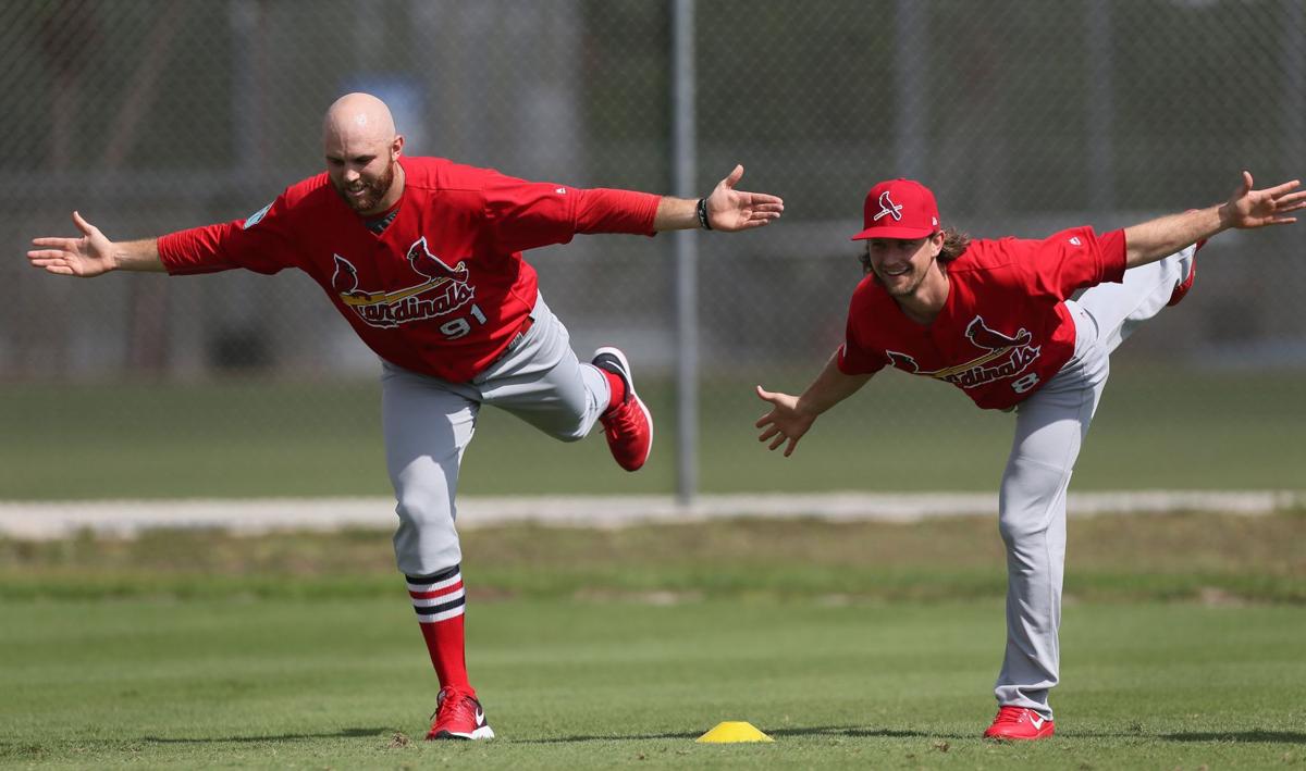 Scenes from the Cardinals Spring Training on Wednesday ...