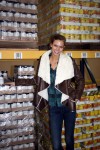 Karlie Kloss at the St. Louis Area Foodbank