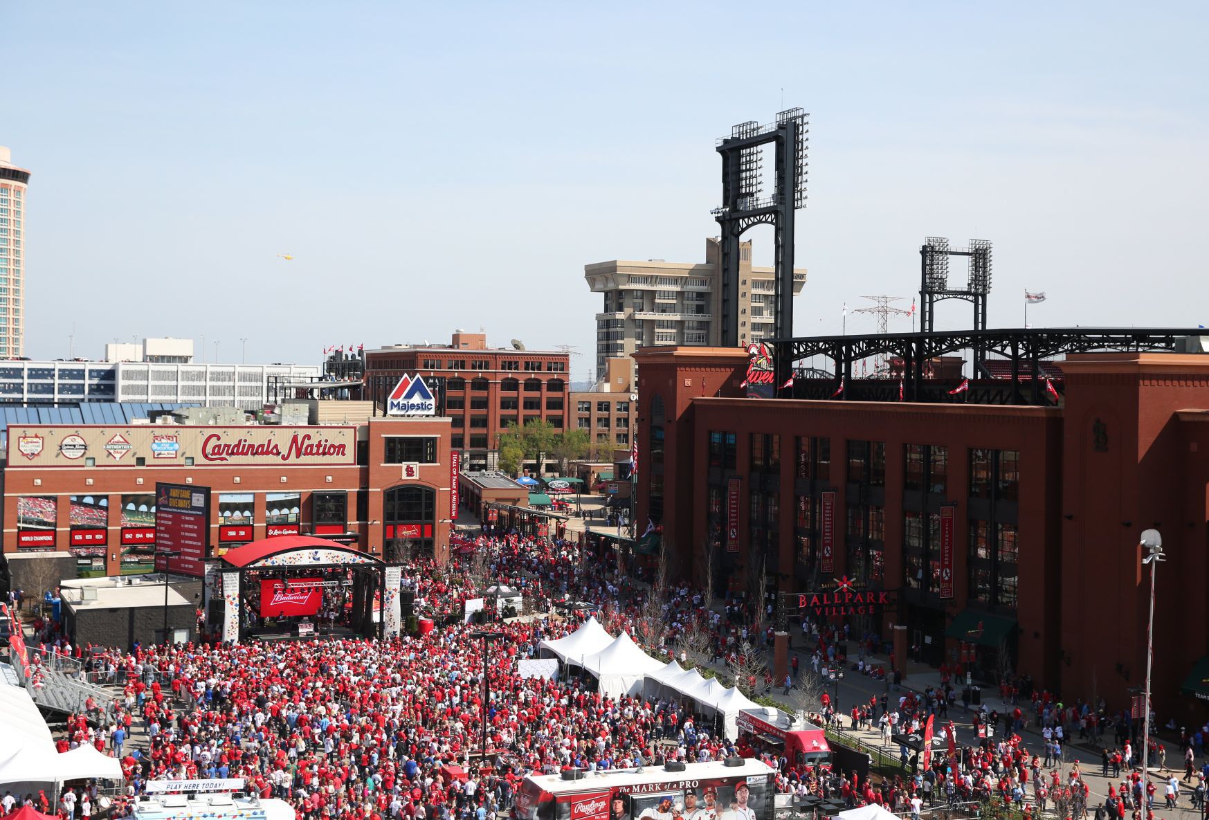 Photos: Cardinals Beat Cubs In Season-opening Thriller | St. Louis ...